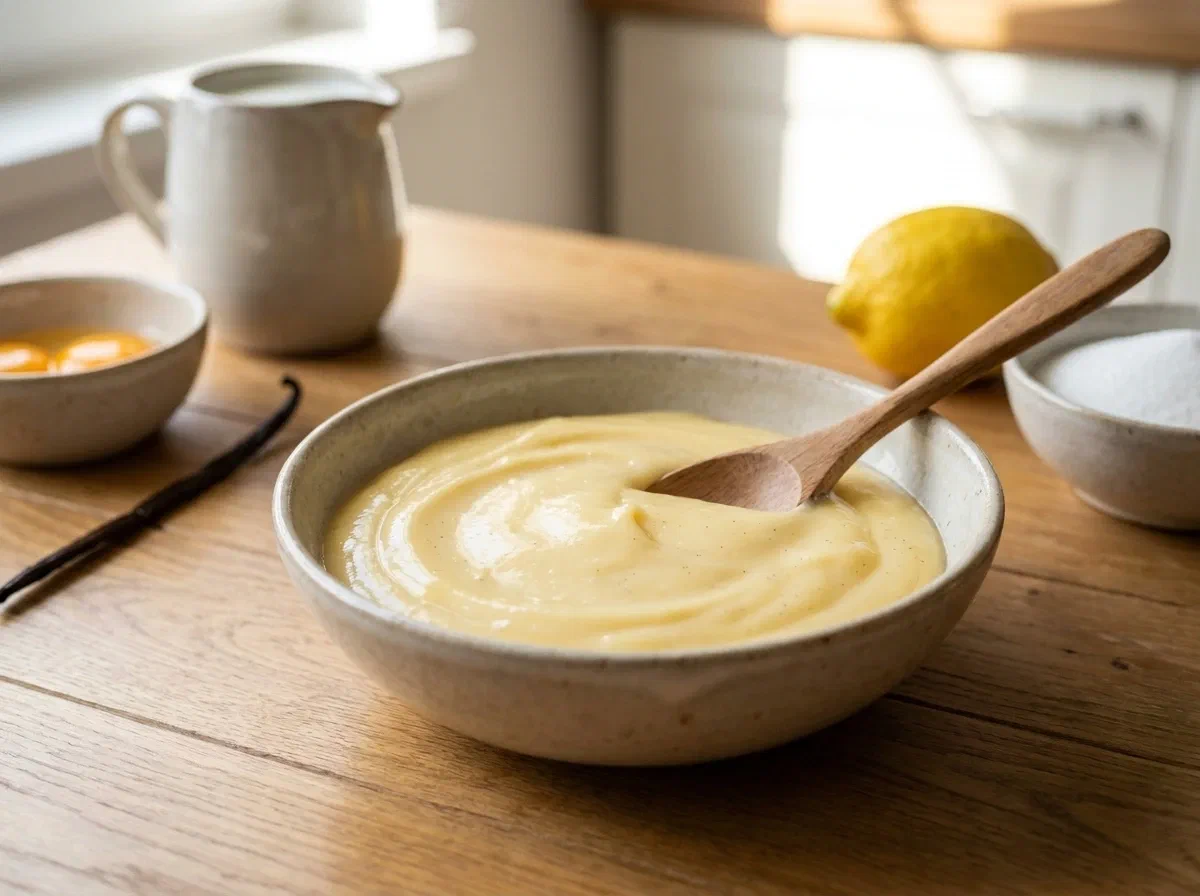 Crema pasticcera classica, liscia e vellutata