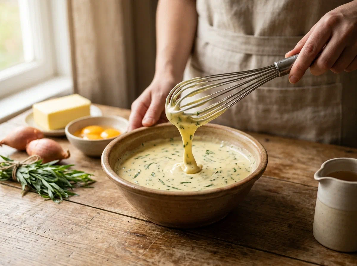 Salsa béarnaise classica al dragoncello