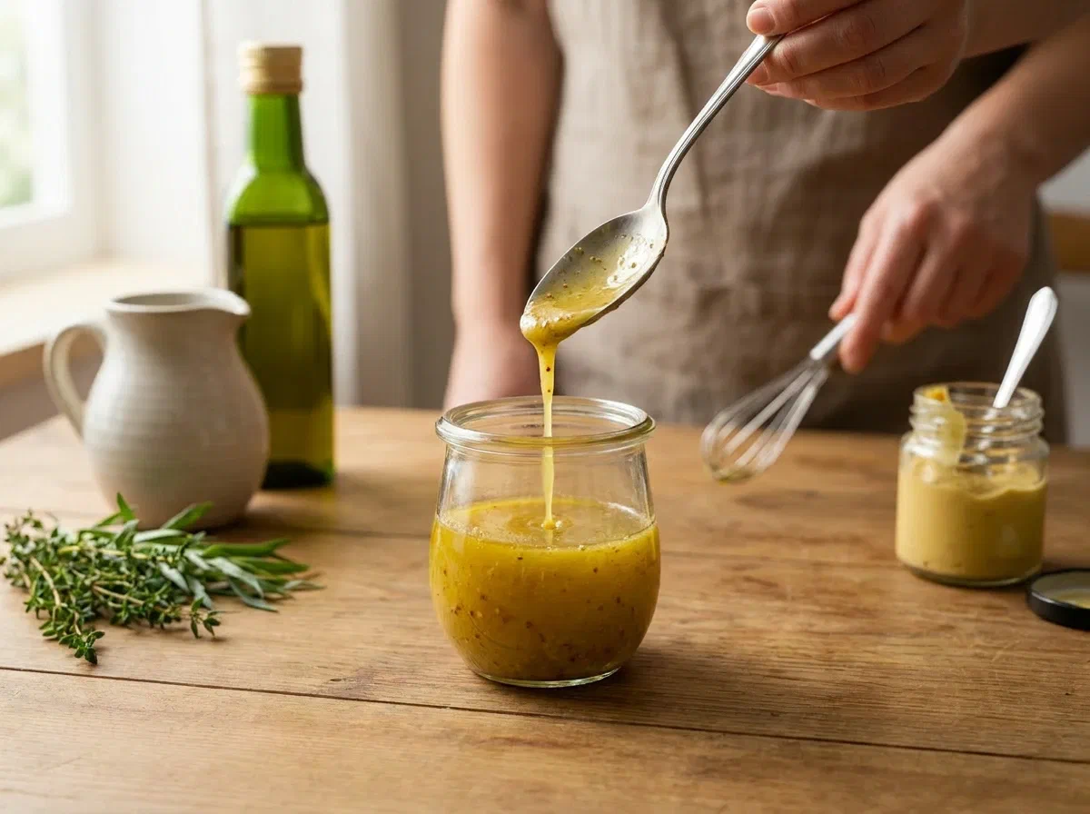 Vinaigrette classica, l'emulsione per condire l'insalata