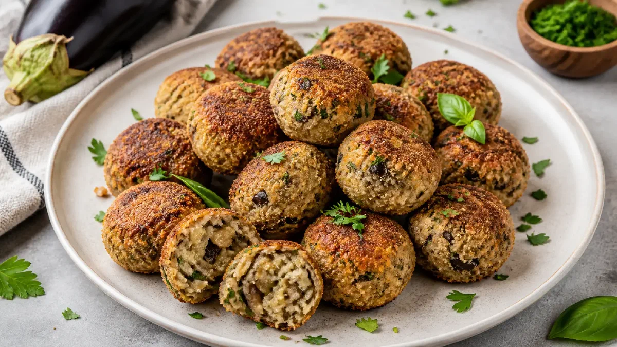 Polpette di melanzane al forno facili e saporite