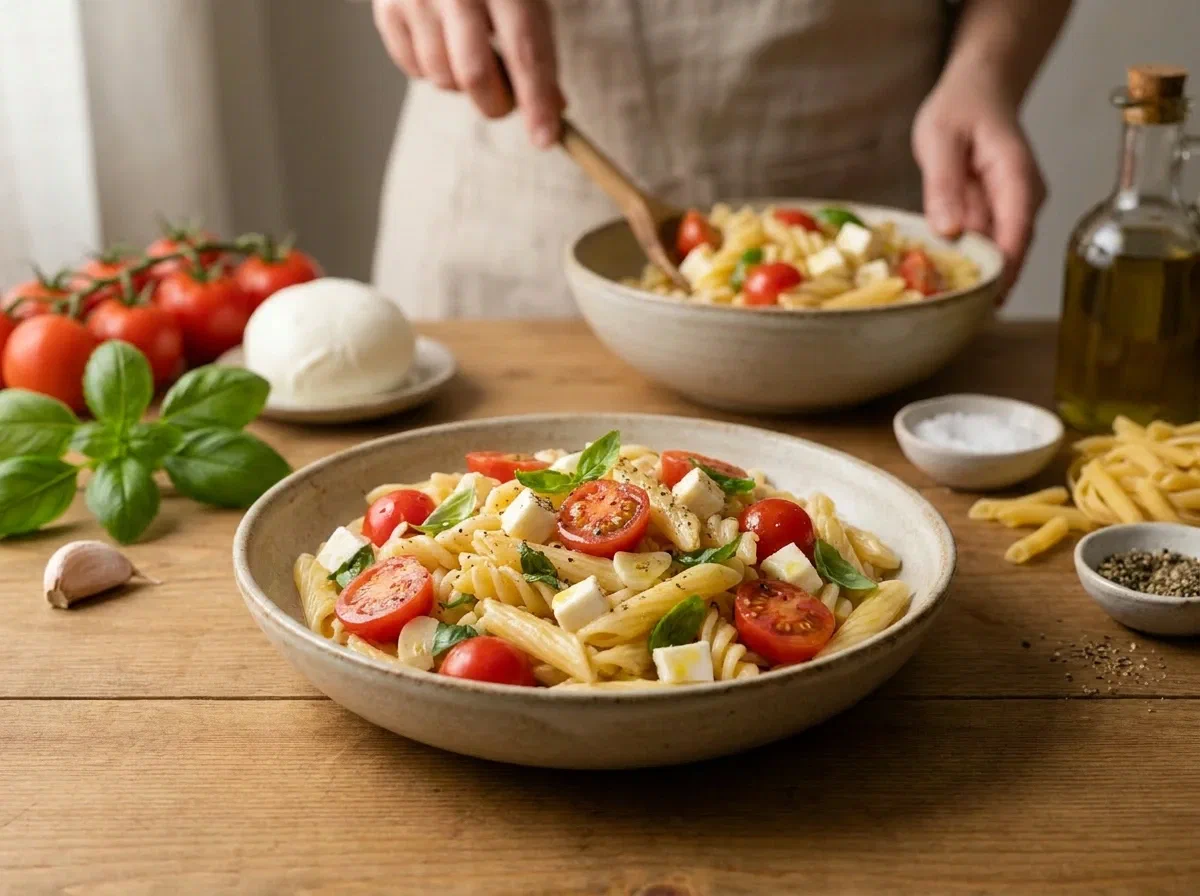 Pasta alla checca, il primo romano col sugo a crudo
