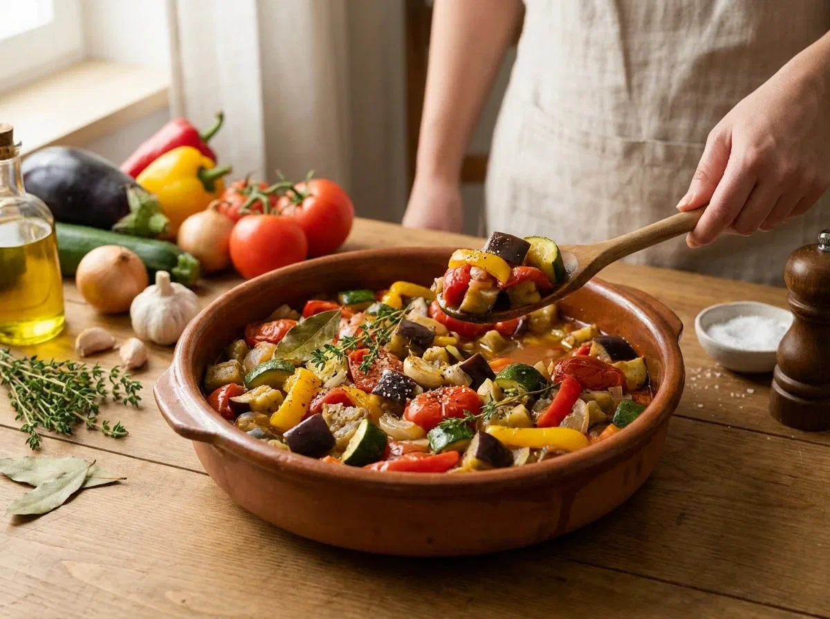 Ratatouille provenzale, verdure estive in umido